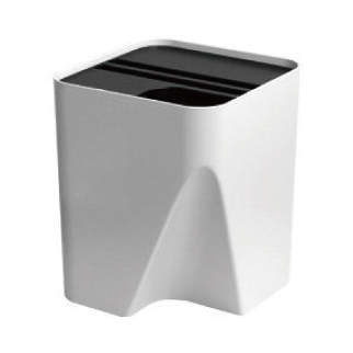 BLOCK stackable recycle bin30　ブラック・ホワイト